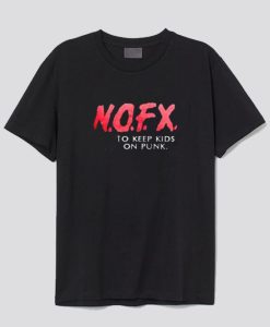 nofx to keep kids on punk t shirt SS