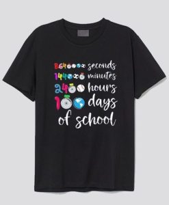 100 days of School t shirt SS