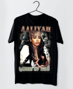 Aaliyah crazy bootleg vintage 90s t shirt SS