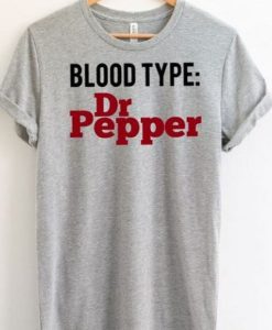 Blood Type Dr Pepper T-shirt SS