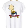 Charlie Brown Skateboard Tshirt SS