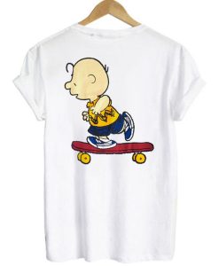 Charlie Brown Skateboard Tshirt SS