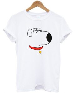 Family Guy Brian Griffin Face Licensed T-Shirt SS