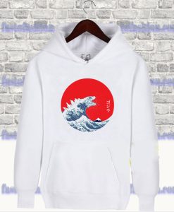 Hokusai Kaiju Hoodie SS
