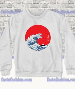 Hokusai Kaiju Sweatshirt SS