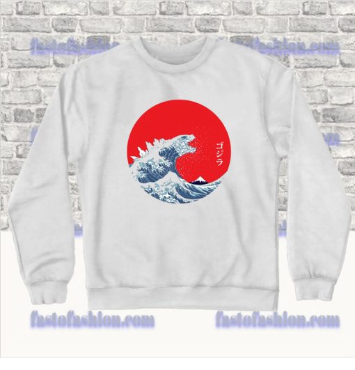Hokusai Kaiju Sweatshirt SS