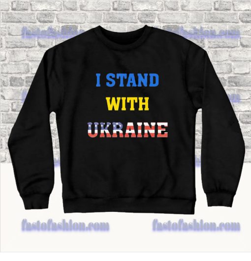 I Stand With Ukraine Sweatshirt SS