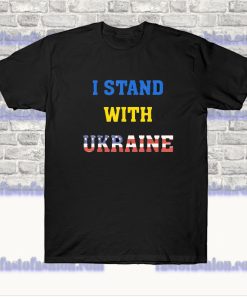 I Stand With Ukraine T Shirt SS