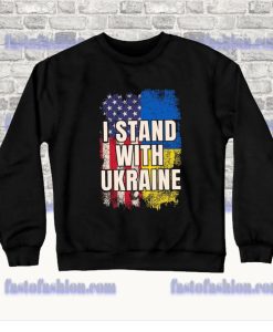I Stand with Ukraine Save Ukraine Sweatshirt SS