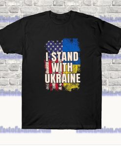I Stand with Ukraine Save Ukraine T Shirt SS