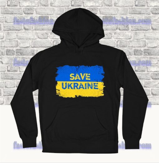 Save Ukraine Pullover Hoodie SS
