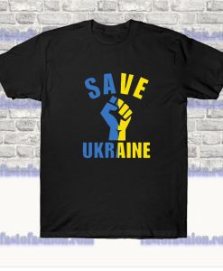 Save Ukraine T Shirt SS