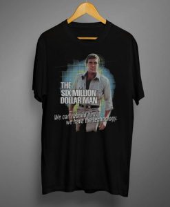 The Six Million Dollar Man T shirt SS