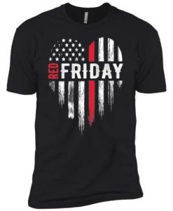 Thin Red Friday USA Line T-Shirt SS