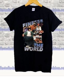 Vintage Retch Fast Money Finesse The World T Shirt SS