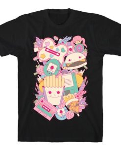 90s Toys Candy and Makeup T-Shirt SS