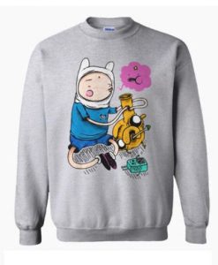 Adventure Time Funny Sweatshirt SS