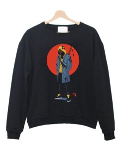 Afro-Ninja Crewneck Sweatshirt SS