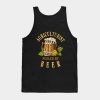 Agriculture Fueled By Beer Agriculturist Drinkers Quote Tank Top SS