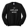 Airplane Mode Graphic Sweatshirt SS