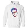 Bruno Mars Face Typography Lyric Famous American Singer Hoodie SS