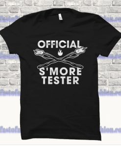 Camper Camping - Official S'more Tester T Shirt SS