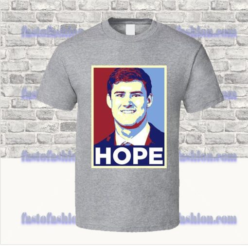 Daniel Jones Hope New York Football Draft Pick 2019 Fan T Shirt SS
