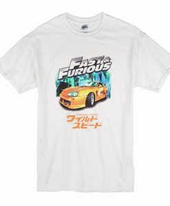 Fast And Furious Japanese T Shirt SS
