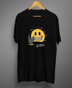 Funny Smile Sun Cactus T-shirts SS