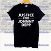 Justice For Johnny Depp T-Shirt SS