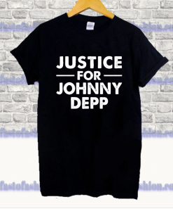 Justice For Johnny Depp T-Shirt SS