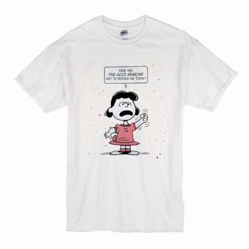 LUCY VAN PELT Peanuts Gang T Shirt SS
