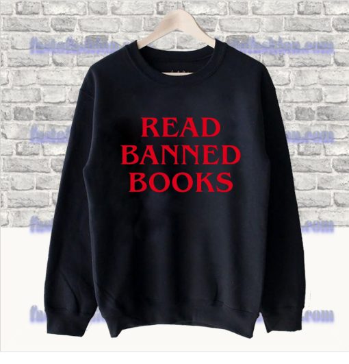 Read Banned Books Sweatshirt SS