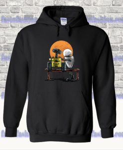 Robots Gazing at the Moon Hoodie SS