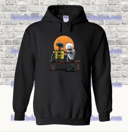 Robots Gazing at the Moon Hoodie SS