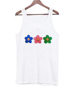 Smiley Flowers Tank Top SS