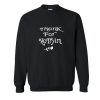 Thank For Nothing Rose sweatshirt SS