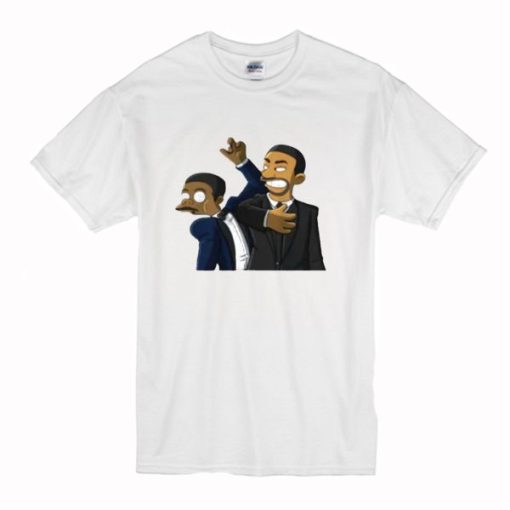 Will Smith Slaps Chris Rock Oscar T Shirt SS