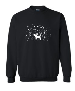Winter Walk Cat Sweatshirt SS