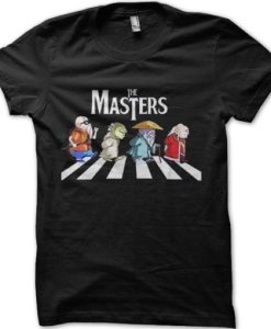 the masters of geek sublimation t shirt SS