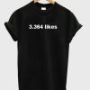 3 364 likes T shirt SS