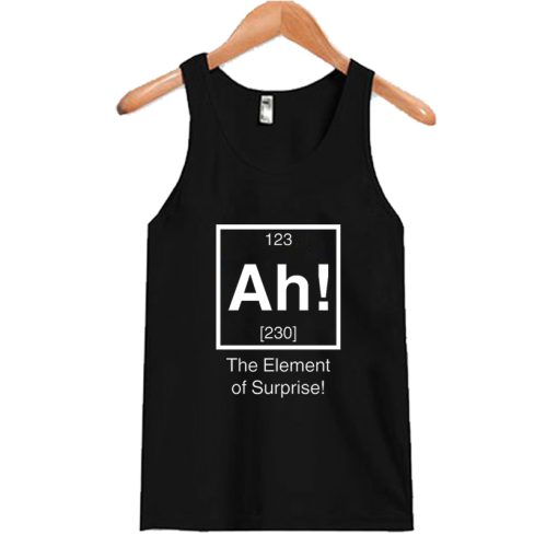 Ah! The element of surprise! Tank Top SS