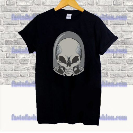 Alien Skull T Shirt SS