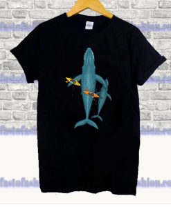 Canoes on whale family T Shirt SS
