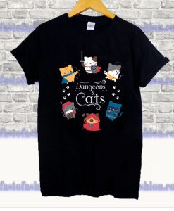 Dungeons and Cats T Shirt SS