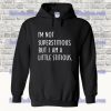 I'm Not Superstitious But I'm A Little Stitious Hoodie SS
