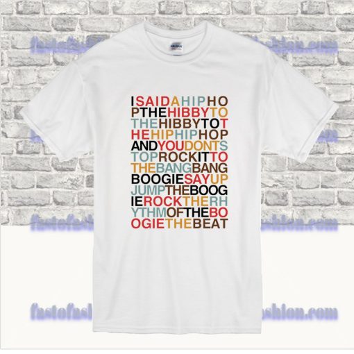 Rapper's Delight - Sugarhill Gang T Shirt SS