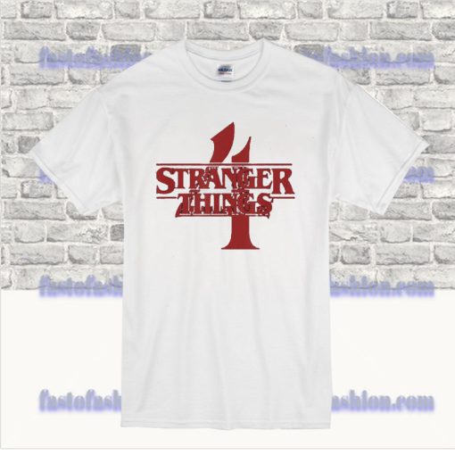 Stranger Things Season 4 T Shirt SS