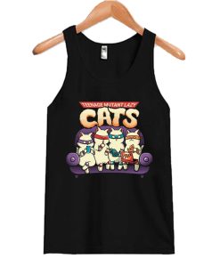 The Teenage Mutant Lazy Cats Tank Top SS