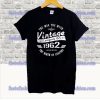 Vintage 1962 The Man The Myth T Shirt SS